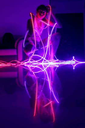 Me in LED_taken by Louis