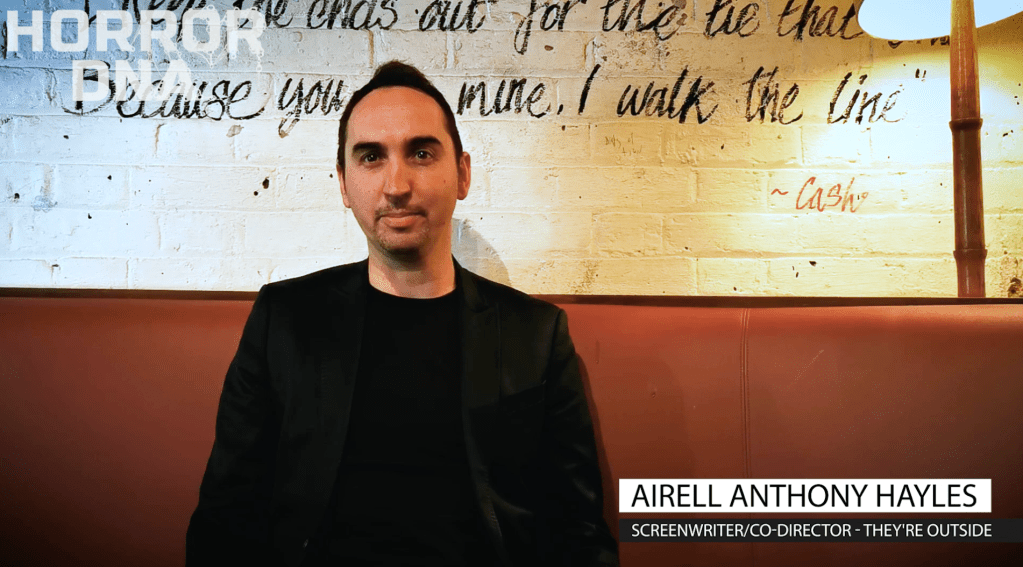 Interview with Airell Anthony Hayles for Horror DNA